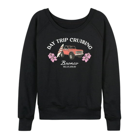 Ford - Day Trip Cruising - Women's French Terry Long Sleeve Pullover