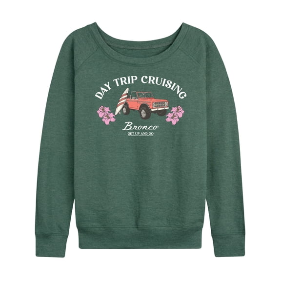 Ford - Day Trip Cruising - Women's French Terry Long Sleeve Pullover