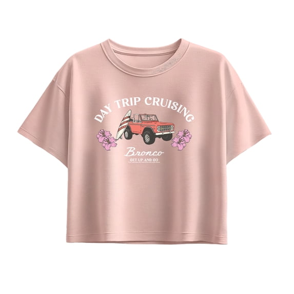 Ford - Day Trip Cruising - Youth Girls Boxy T-Shirt