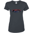 thumbnail image 1 of Ford Distressed USA Red White and Blue Tough Logo Cars and Trucks Womens Graphic T-Shirt, 1 of 1