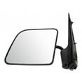 thumbnail image 1 of For Ford E-350 Econoline 1994 1995 1996 1997 1998 Door Mirror Driver Side | Manual | Non-Heated | Flat Type | Swing Lock | Paddle | Textured | Replacement For F4UZ17683A | FO1320172, 1 of 5