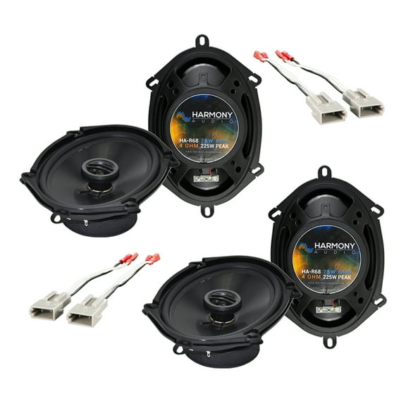 Ford E-Series Econoline Full Size Van 14-17 Speaker Upgrade Harmony (2) R68 New