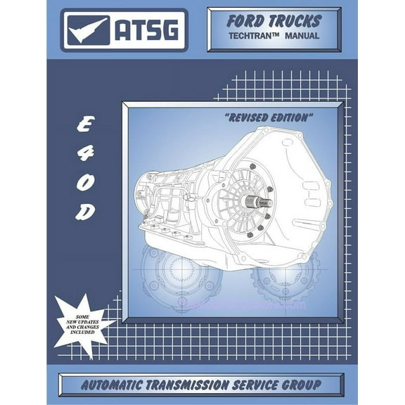 Ford E4OD Transmission Rebuild Manual 1989-1998
