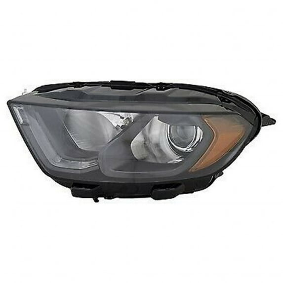 For Ford EcoSport 2018 19 20 2021 Headlight Assembly Driver Side | w/Daytime Running Light | w/ Black Bezel | CAPA | FO2502375, FO2502375C | 191275811979, GN1Z13008BM