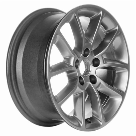 2013-2019 Ford Taurus 17" Hyper Silver OEM Factory Wheel Rim DA831007AB