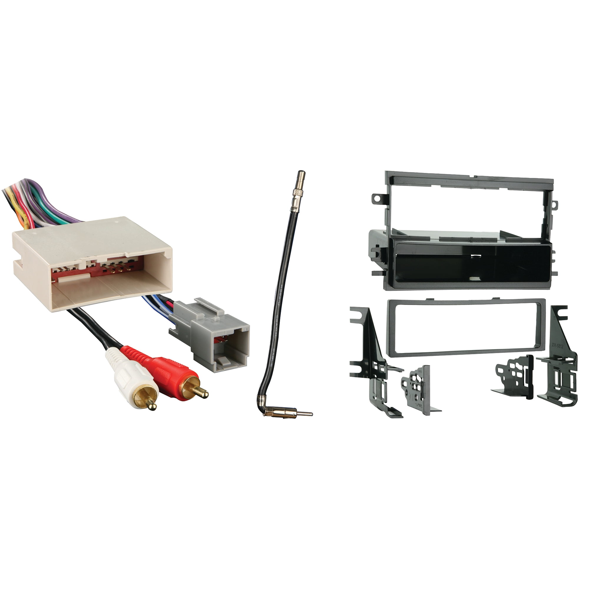 Ford Edge For 2007-2010 Single DIN Metra Car Stereo Installation Package