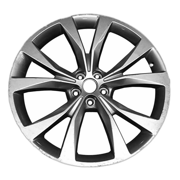 2015-2018 Ford Edge 21" Silver OEM Factory Wheel Rim FK7C1007K2A