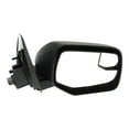 thumbnail image 1 of For Ford Escape 2008 09 10 11 2012 Door Mirror Passenger Side | Non-Heated | Power Glass | Textured Black | Manual Folding | W/ Blind Spot Glass | Replacement For FO1321291 | AL8Z17682AA, 9L8Z17682AA, 1 of 7