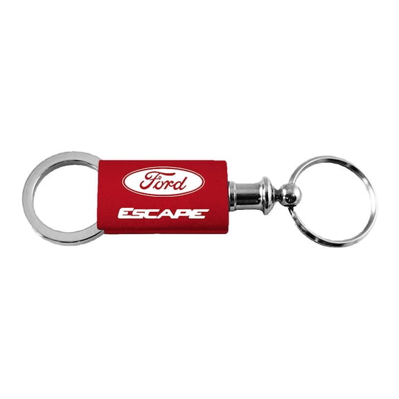 Ford Escape Anodized Aluminum Valet Key Fob (Red)