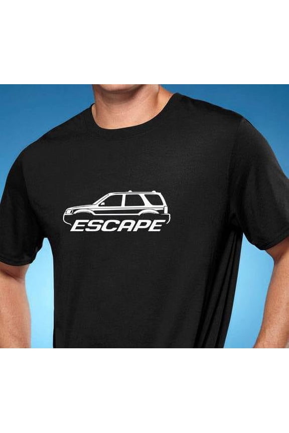 Ford Escape SUV Classic Outline Design Car Tshirt NEW FREE SHIPPING