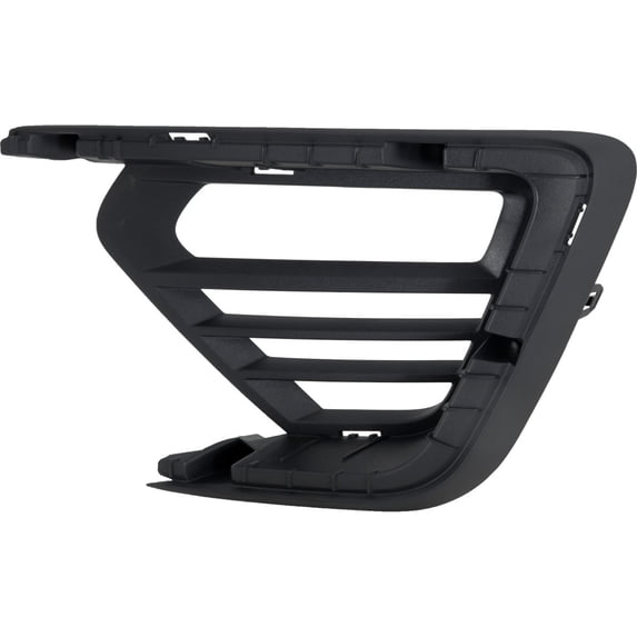 For Ford Expedition 2018 2019 2020 2021 Bumper Grille Driver Side | Front | Outer | Textured Bulb | W/Hole For Molding | Limited/Max Limited Models | Replacement For FO1038203 | JL1Z15A245CA