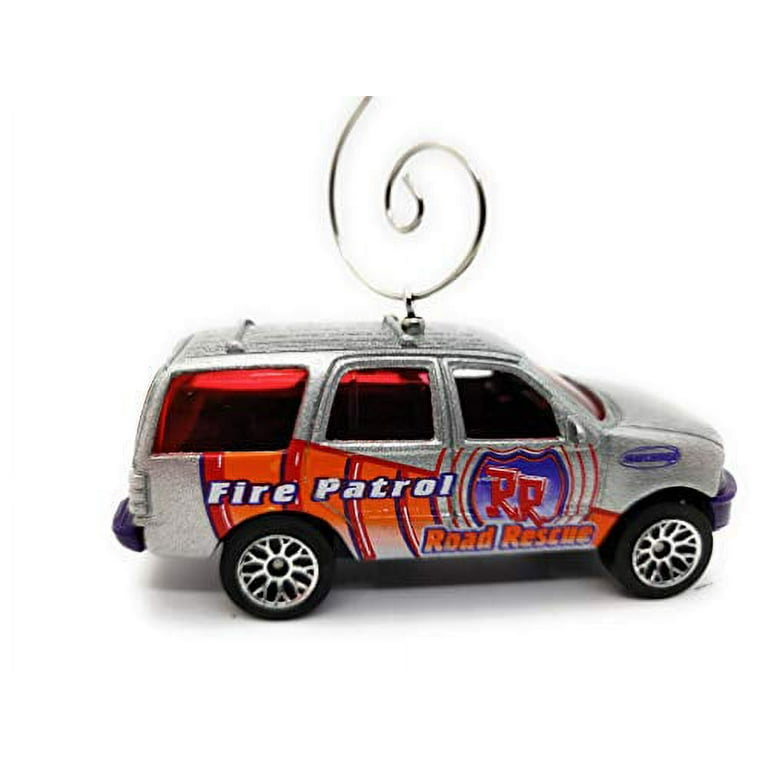 Ford Expedition Fire Patrol SUV Custom Christmas Ornament 1 64