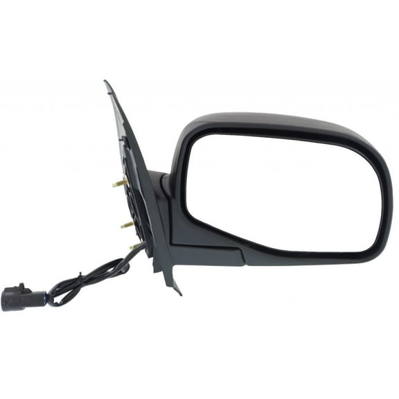For Ford Explorer 1998 1999 2000 Door Mirror Passenger Side | Power | Non-Heated | w/ Puddle Light | Textured | Replacement For F87Z17682AAA | FO1321157