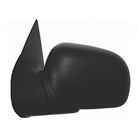 For Ford Explorer 2002 2003 2004 2005 Door Mirror Driver Side | Heated | Power View | Textured Black | Non-Folding | w/Puddle Light | Replacement For FO1320212 | 1L2Z17683CAA