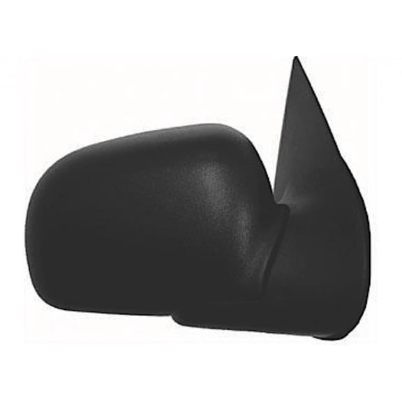 For Ford Explorer 2002 2003 2004 2005 Door Mirror Passenger Side | Heated | Power View | Textured Black | Non-Folding | w/Puddle Light | Replacement For FO1321212 | 1L2Z17682CAA