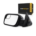 thumbnail image 1 of For Ford Explorer 2011 12 13 14 2015 Door Mirror Driver Side | Power | Flat Glass | Black Cover | Manual Folding | With Blind Spot Glass | Replacement For FO1320510 | 191275327319, BB5Z17683NA, 1 of 8