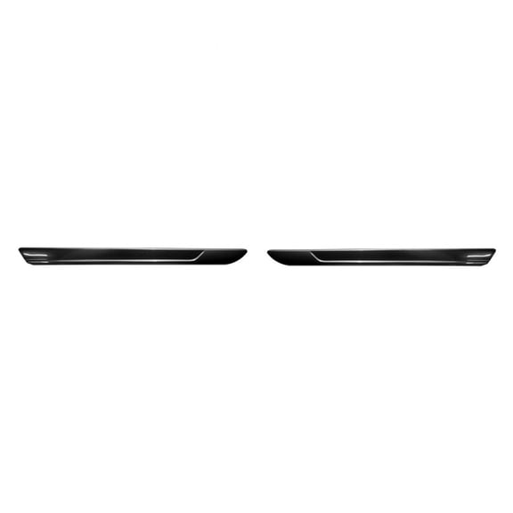 For Ford Explorer 2018 2019 Bumper Cover Molding Driver and Passenger Side | Pair | Rear | Platinum | Replacement For JB5Z17C830CB, JB5Z17C830CC | FO1146104, FO1147104