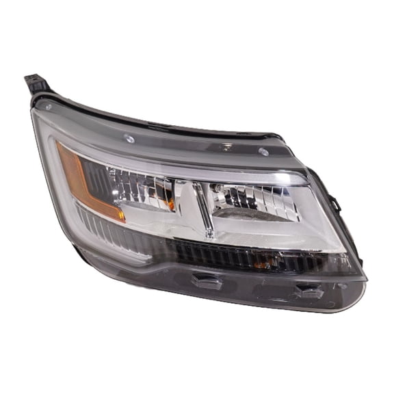 For Ford Explorer 2018 2019 Headlight Passenger Side | CAPA Certified | Lens And Housing | HID | w/ HID Bulb And Ballast | For Base Models And XLT | Replacement For FO2503389, FO2503389C | JB5Z13008G