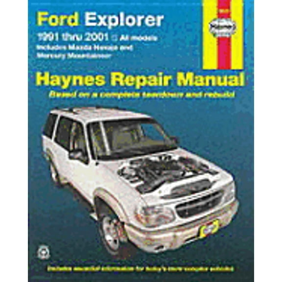 Pre-Owned Ford Explorer 91-2001, Incl Mazda Navajo/Mercury Mountaineer (Paperback) 1563924420 9781563924422