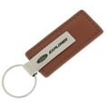 thumbnail image 1 of Ford Explorer Brown Rectangular Leather Key Chain, 1 of 3
