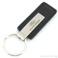 thumbnail image 1 of Ford Explorer Rectangular Leather Key Chain (Black), 1 of 4