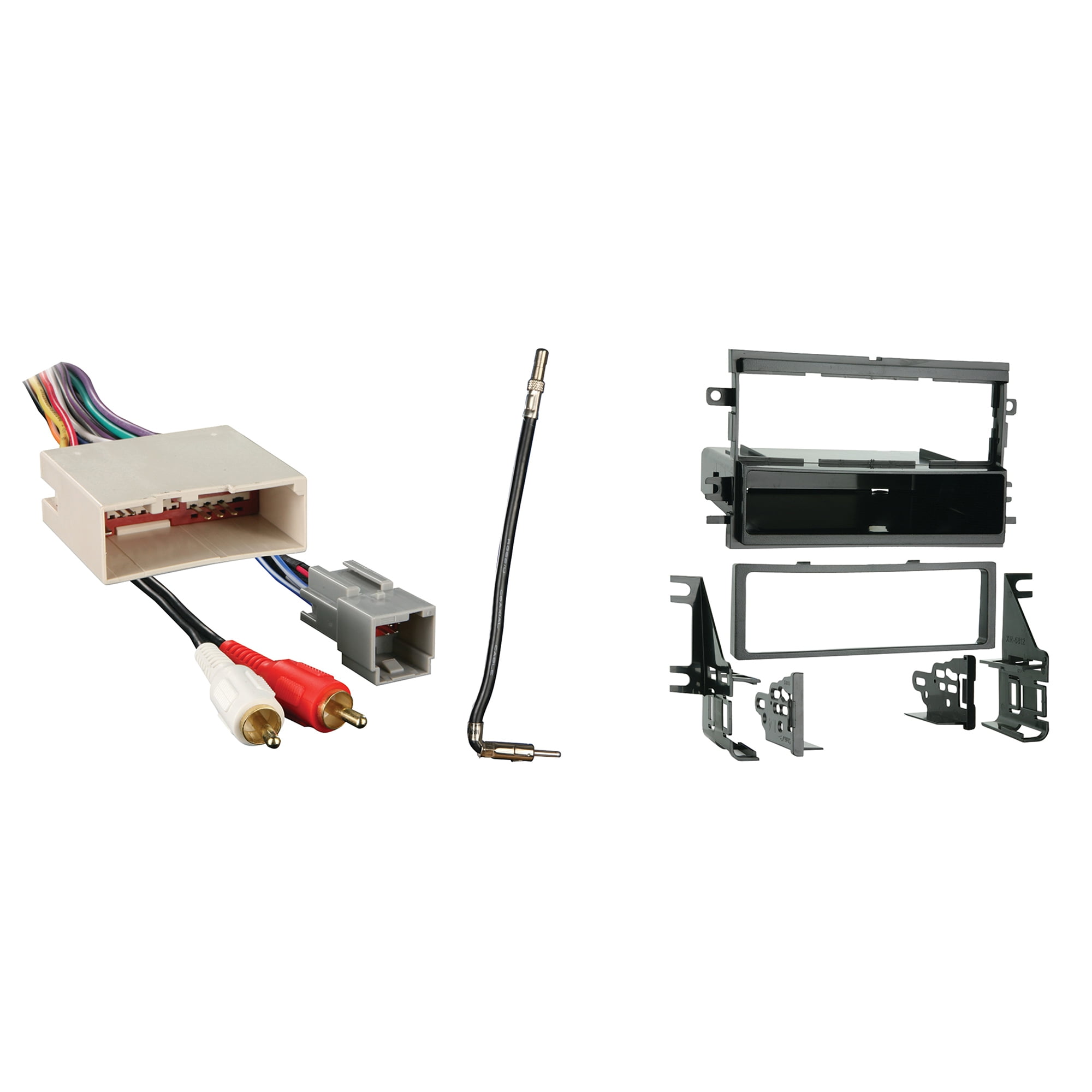 Ford Explorer Sport Trac For 2006-2010 Single DIN Metra Car Stereo Installation Package
