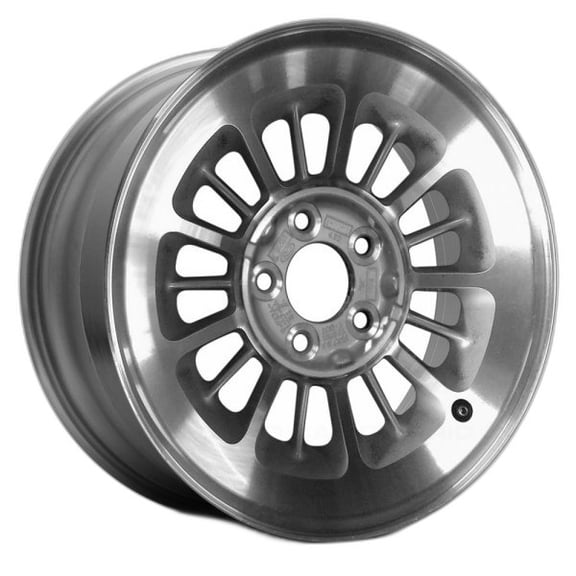 1996-1998 Ford Explorer 15" Machined Silver OEM Factory Wheel Rim F67Z1007GA