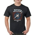 thumbnail image 1 of Ford F-100 Lightning Bolt Gear FoMoCo T-shirt Vintage Classic Pickup Truck 1953 Iconic Retro Emblem Men's Tee, 1 of 7