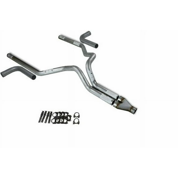 Ford F-150 04-14 3" Dual Truck Exhaust Kits Y pipe Side Exit
