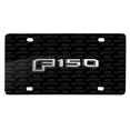 thumbnail image 1 of Ford F-150 2015 up 3D Logo on Logo Pattern Black Aluminum License Plate, 1 of 7