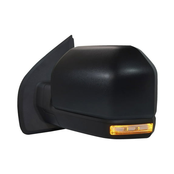 For Ford F-150 2019 2020 Door Mirror Driver Side | Power | Heated | Textured | With Turn Signal/Puddle Light/Spot Light/Blind Spot Detection | Replacement For FO1320656 | 191275845646, JL3Z17683FB