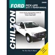 Ford F-150 2WD & 4WD Pick-Ups for 2015-17 Chilton Repair Manual ^