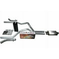 thumbnail image 1 of Ford F-150 87-97 2.5" Dual Exhaust Kits Cherry Bomb Salute Black Tips Corner, 1 of 4