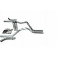 thumbnail image 1 of Ford F-150 87-97 2.5" Dual Exhaust Kits No Muffler Clamp on Tips Corner Exit, 1 of 2