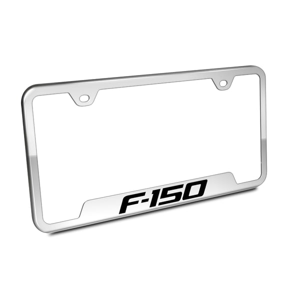 Ford F-150 Chrome Stainless Steel 50 States License Plate Frame