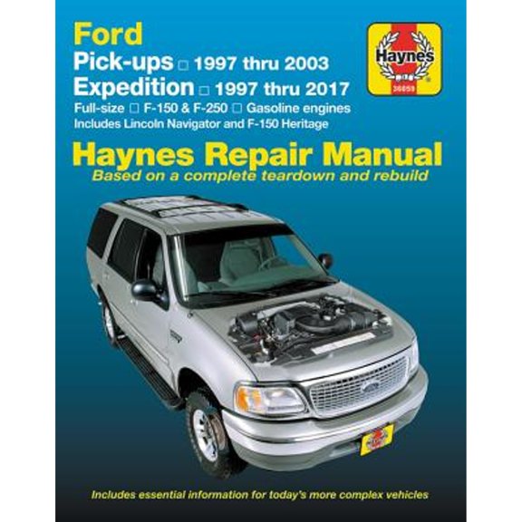 Pre-Owned Ford F-150 Full-Size Pick-Ups 1997-03, Expedition 1997-17, F-150 Heritage 2004, F-250 1997-99 & Lincoln Navigator 1998-17 (Paperback) 1620923025 9781620923023