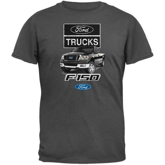 Ford - F-150 Grey Adult T-Shirt - 2X-Large