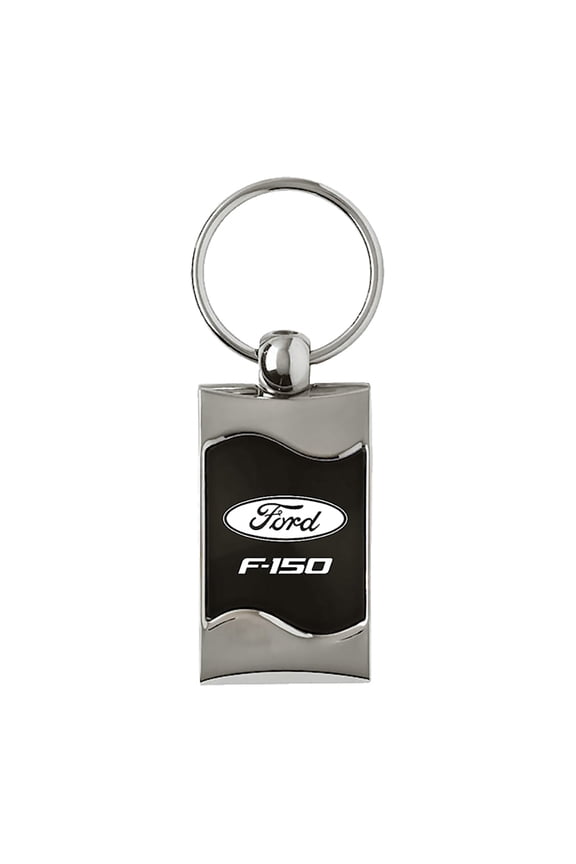 Ford F-150 Keychain & Keyring - Black Wave