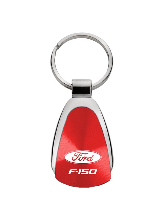 Ford F-150 Keychain & Keyring - Red Teardrop