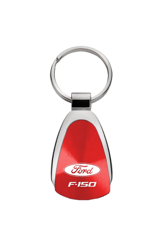 Ford F-150 Keychain & Keyring - Red Teardrop