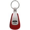 thumbnail image 1 of Ford F-150 Leather Teardrop Key Chain (Red), 1 of 2
