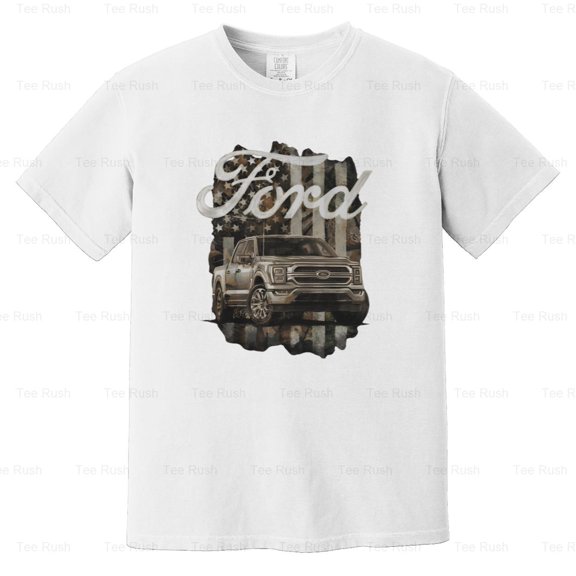 Ford F 150 Pickup Truck Built Tough American Auto Fan,, Comfort Color T-Shirt Unisex, up to 4XL