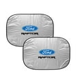 thumbnail image 1 of Ford F-150 Raptor Dual Panels Easy Folding Windshield Sun Shade, 1 of 4