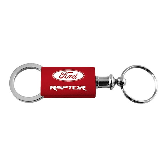 Ford F-150 Raptor Keychain & Keyring - Red Valet