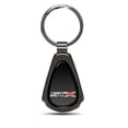 thumbnail image 1 of Ford F-150 STX 4x4 Black Dome Dark Gunmetal Metal Teardrop Key Chain, 1 of 7