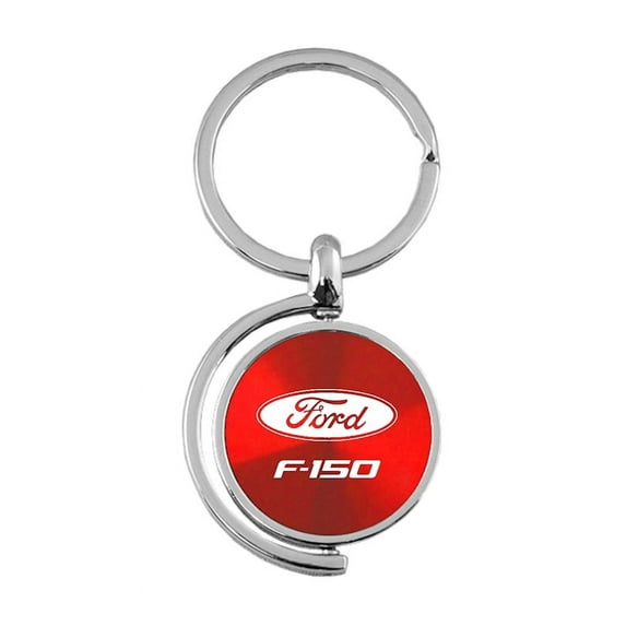 Ford F-150 Spinner Key Ring (Red)