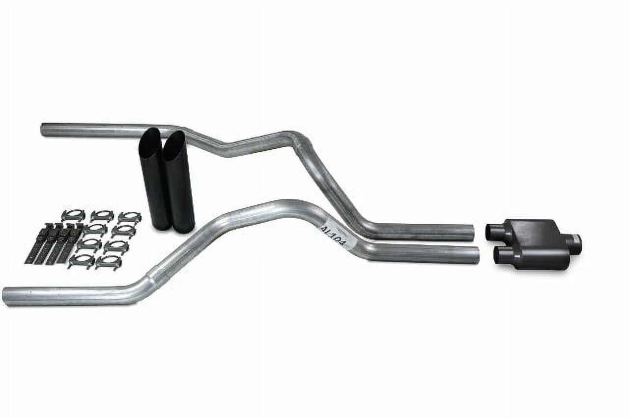 Dakota 97-05 dual exhaust 2.5 pipe 1 chamber muffler
