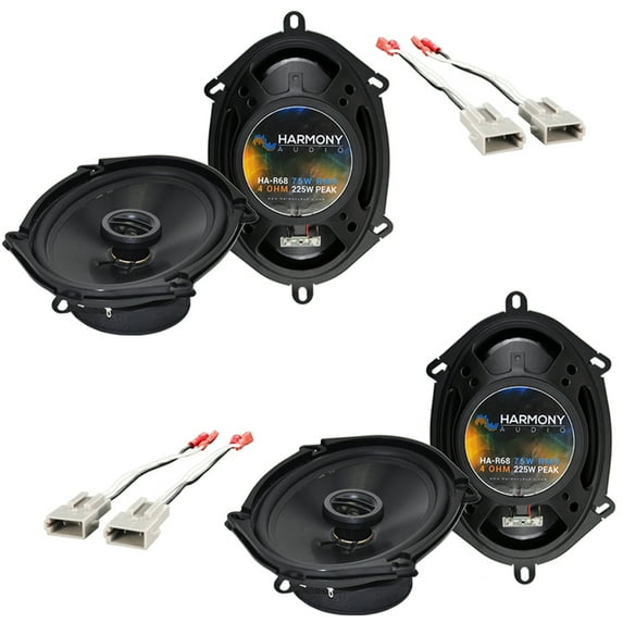 Ford F-250/350/450/550/650/750 1997-1998 OEM Speaker Upgrade Harmony (2)R68 New