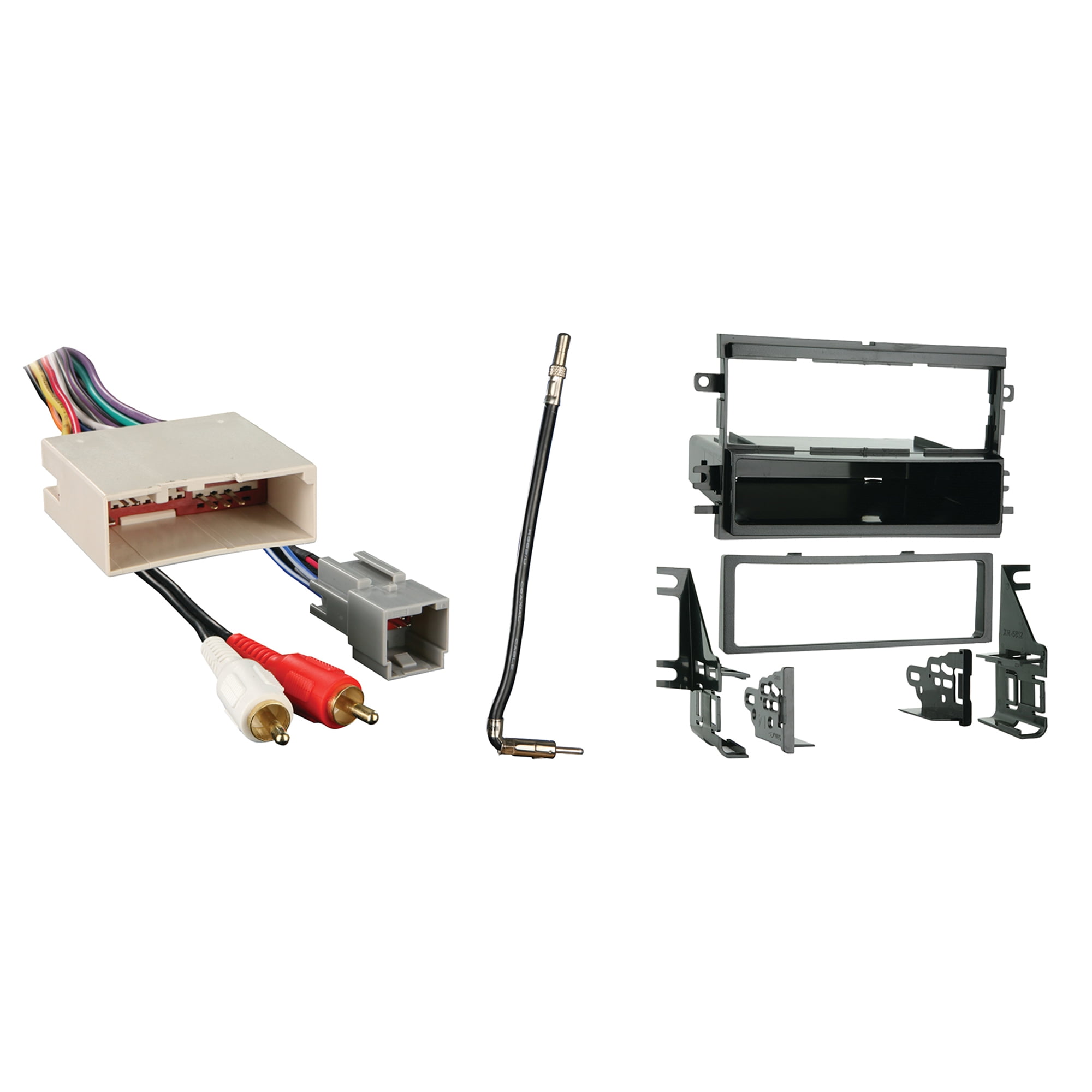 Ford F-250/350/450/550 (without NAV) For 2011-2012 Single DIN Metra Car Stereo Installation Package