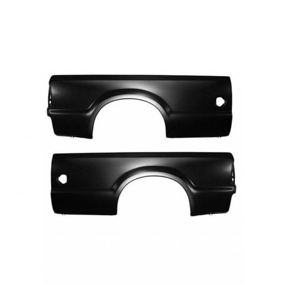 For Ford F-250 / F-350 1999-2010 Bed Panel Driver and Passenger Side | Pair | Rear | Outer | Steel | 8 Foot Bed | Single Rear Wheel | FO1620102, FO1621102 | 7C3Z9927841C, 6C3Z9927840A